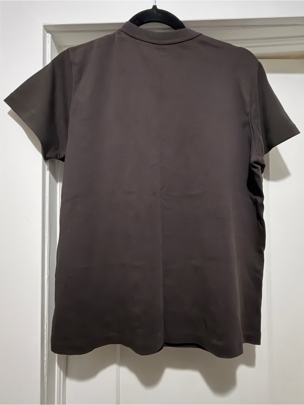 Uniqlo Short Sleeve Crew Neck Tee - Dark Brown - Picture 2 of 3